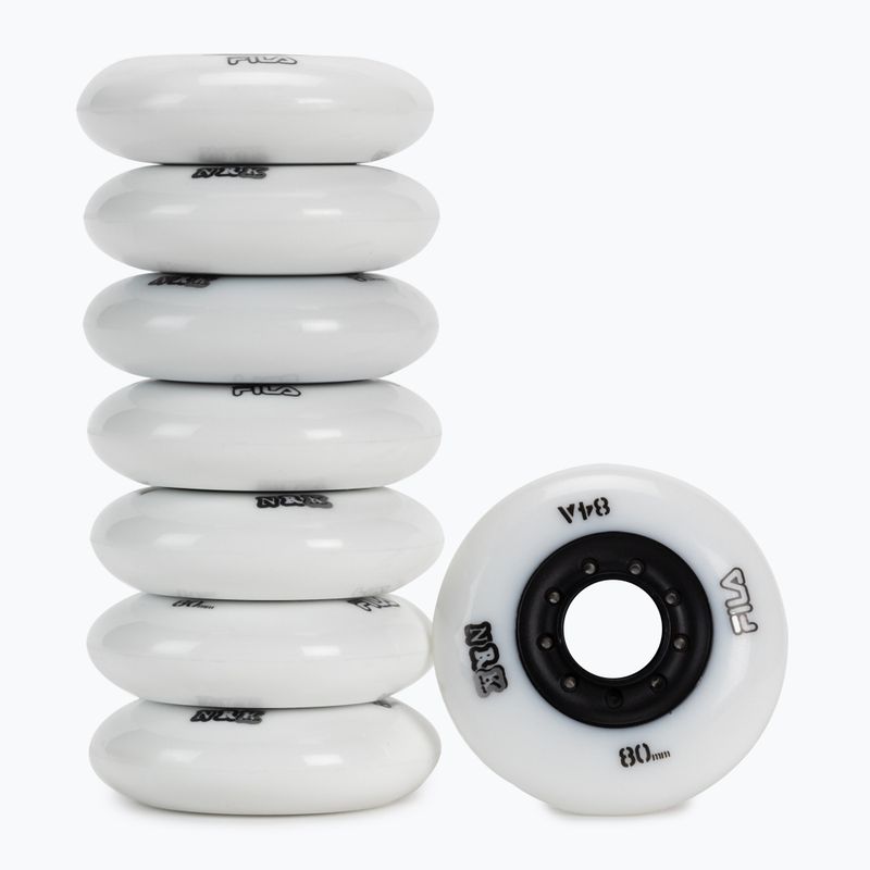 Kółka do rolek FILA Urban Wheels 80mm/84A 8 szt. white 2