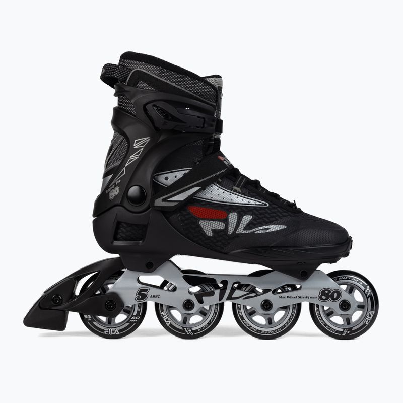 Rolki męskie FILA Legacy Pro 80 black/silver/red 2