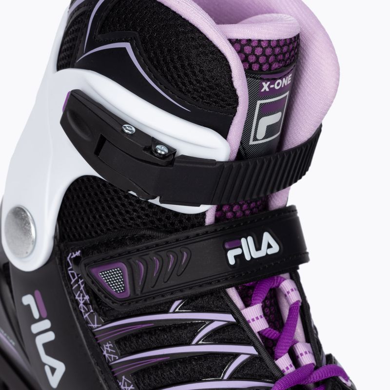 Rolki dziecięce FILA X-One G black/pink/magenta 5