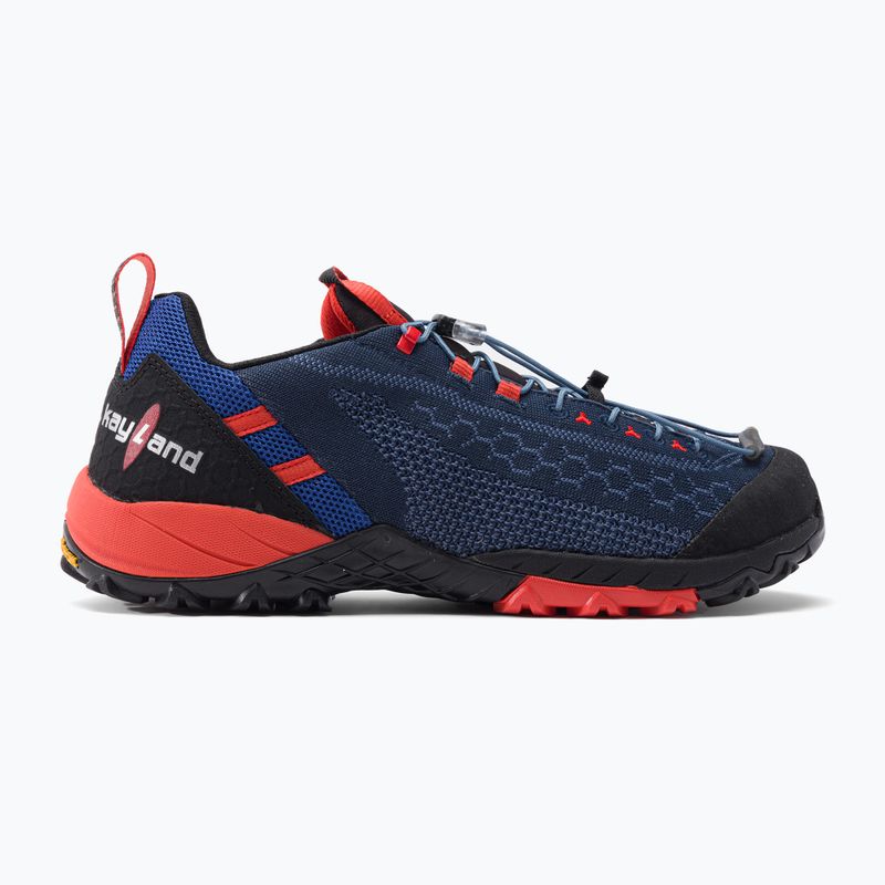 Buty trekkingowe męskie Kayland Alpha Knit niebieskie 018020056 2