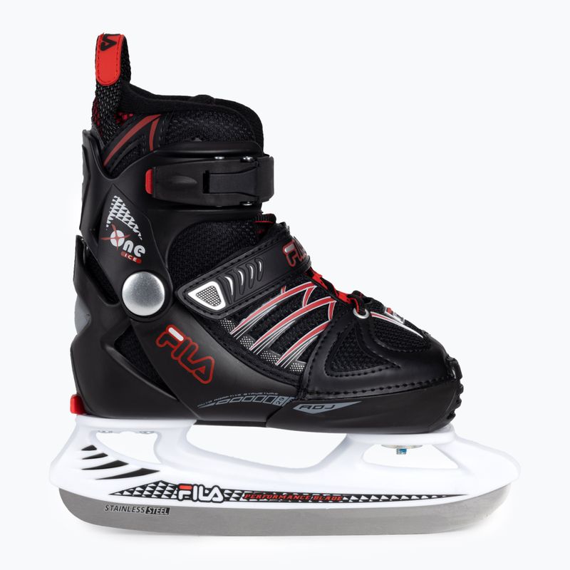 Łyżwy dziecięce FILA X-One black/red 2