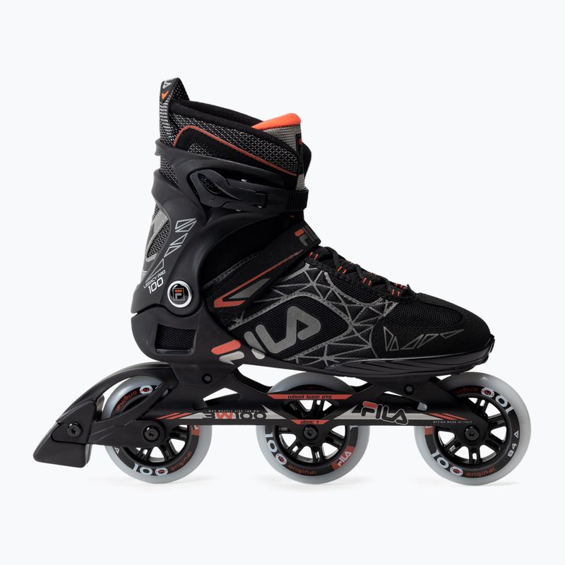 Rolki męskie FILA Legacy Pro 100 black/red 2
