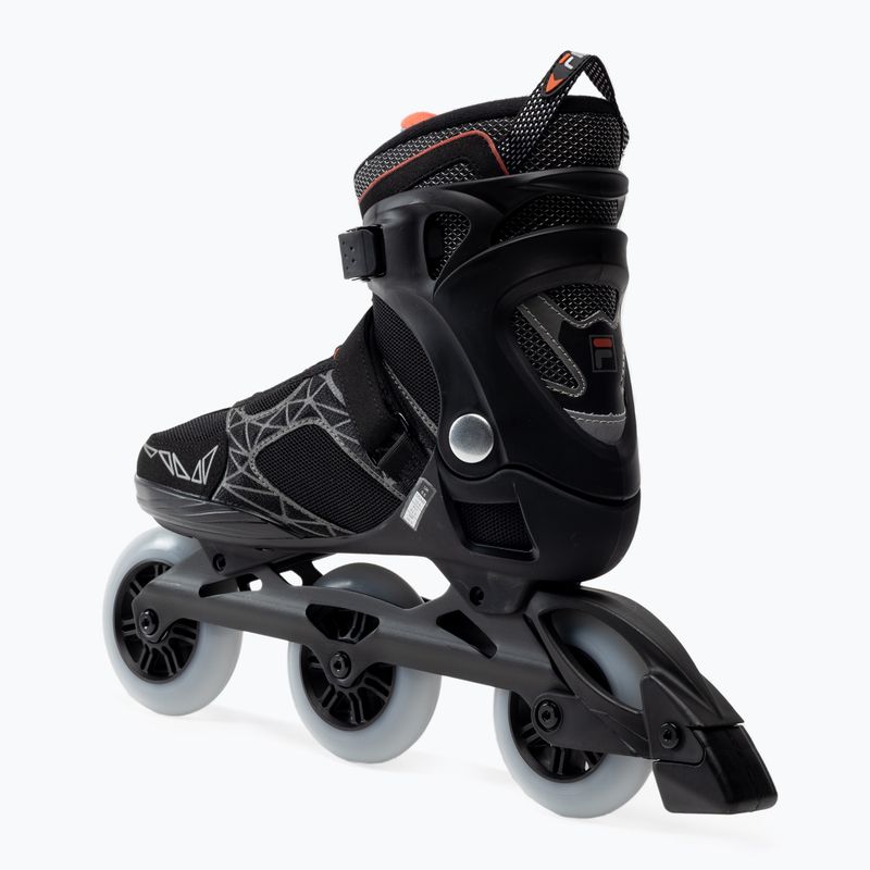 Rolki męskie FILA Legacy Pro 100 black/red 3