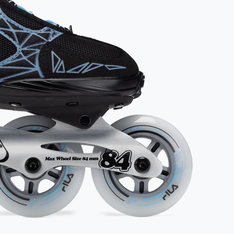 Rolki  damskie FILA Legacy Pro 84 black/light blue 5