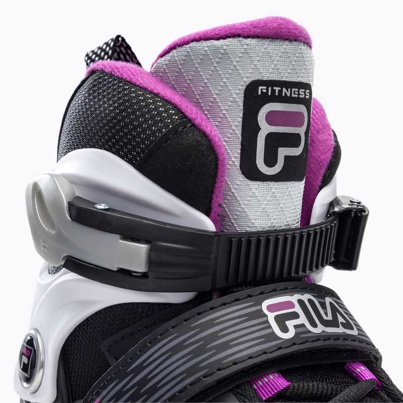 Łyżwy damskie FILA Primo Lady black/grey/magenta 8