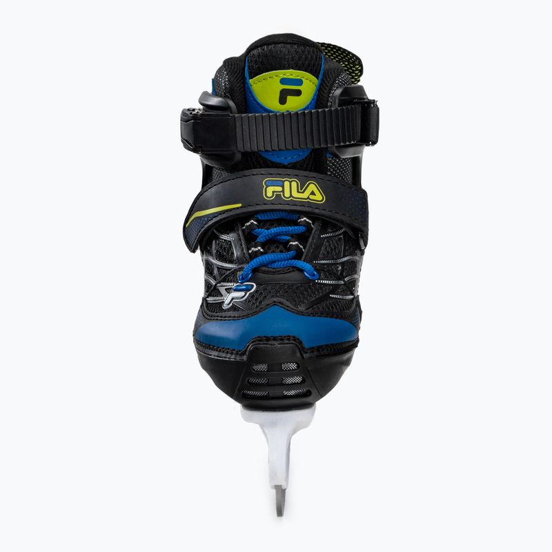 Łyżwy dziecięce FILA X-One blue/lime 4