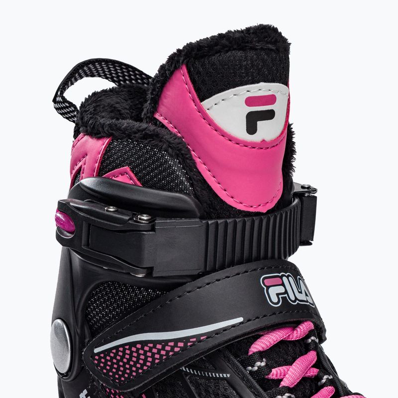 Łyżwy dziecięce FILA X-One G black/pink 8