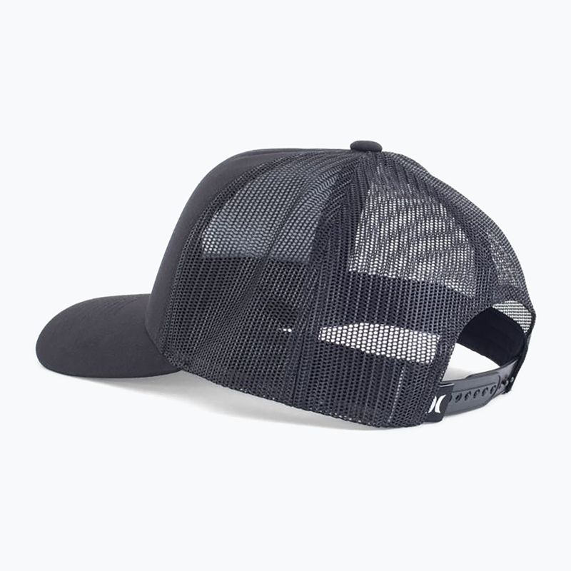 Czapka z daszkiem męska Hurley Del Mar Trucker pure platinium/black 2