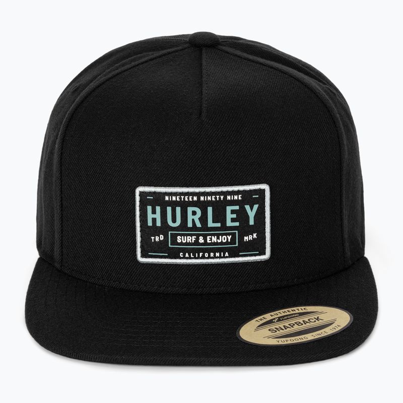 Czapka z daszkiem męska Hurley Bixby black 2