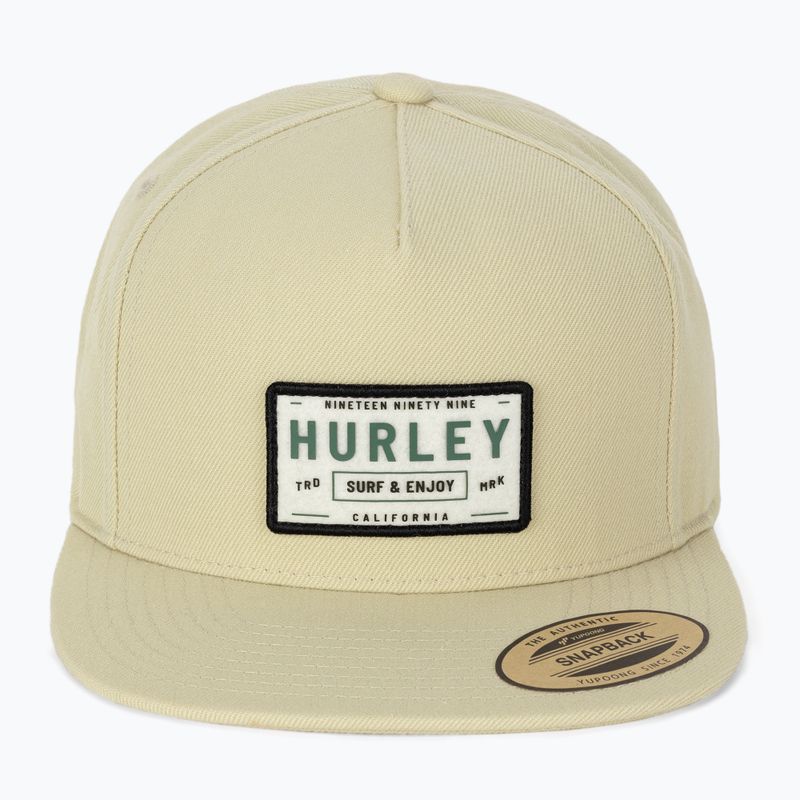 Czapka z daszkiem męska Hurley Bixby light bone 2