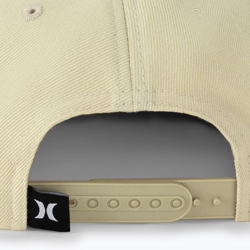 Czapka z daszkiem męska Hurley Bixby light bone 4