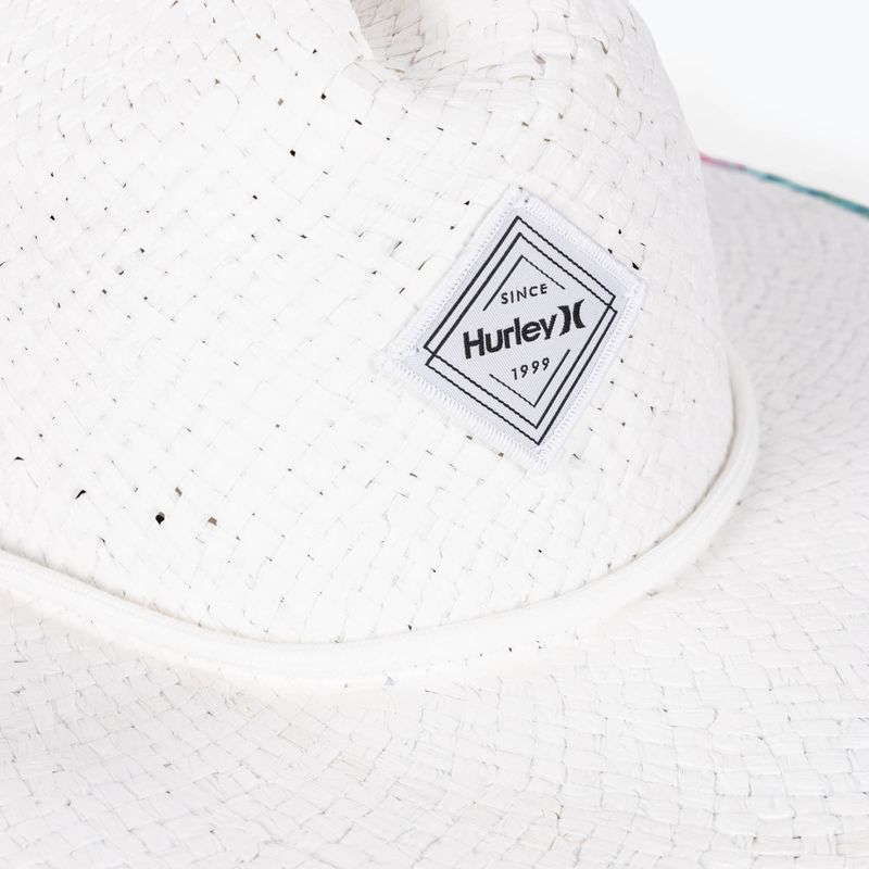 Kapelusz damski Hurley Diamond Straw celestial teal 4