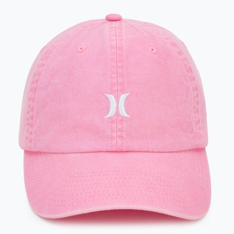 Czapka z daszkiem damska Hurley Mom Iconic pink 2