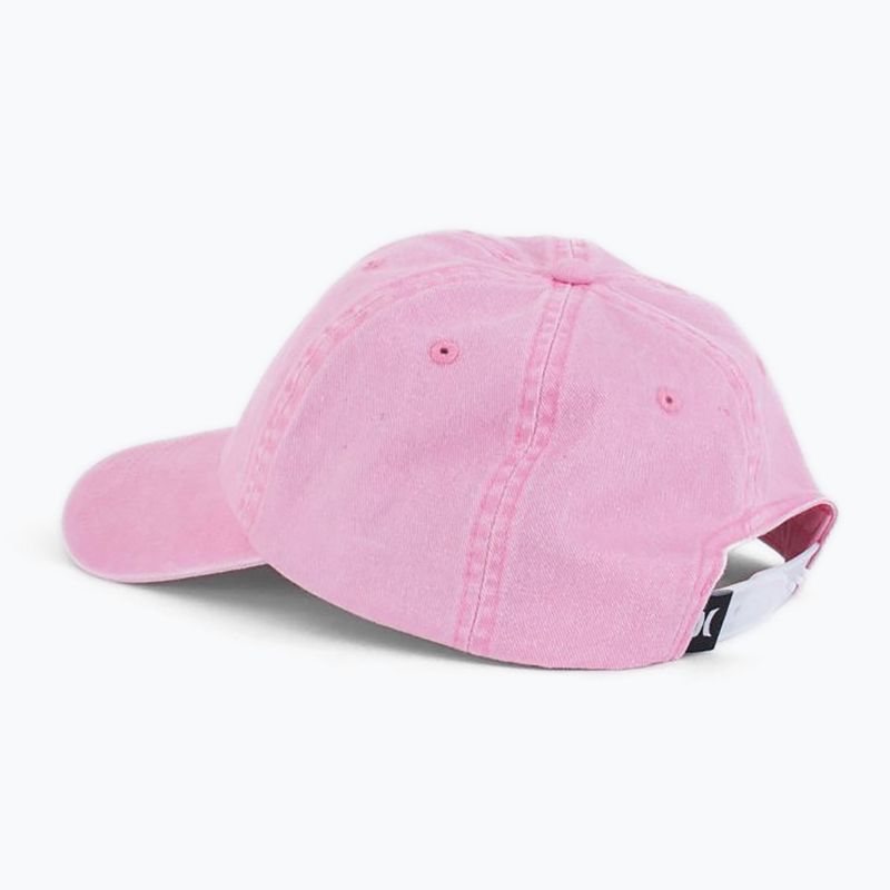 Czapka z daszkiem damska Hurley Mom Iconic pink 2