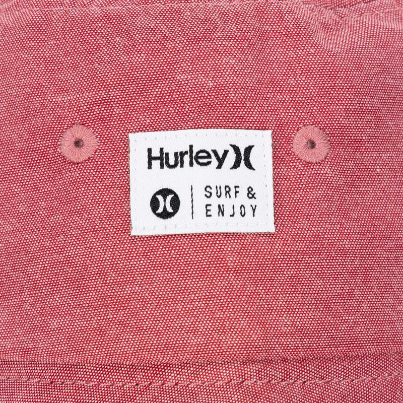 Kapelusz męski Hurley Chambray red 3