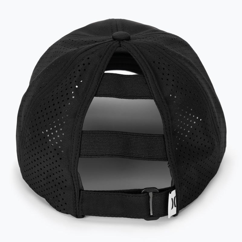 Czapka z daszkiem damska Hurley Swift Runner Ponytail black 4