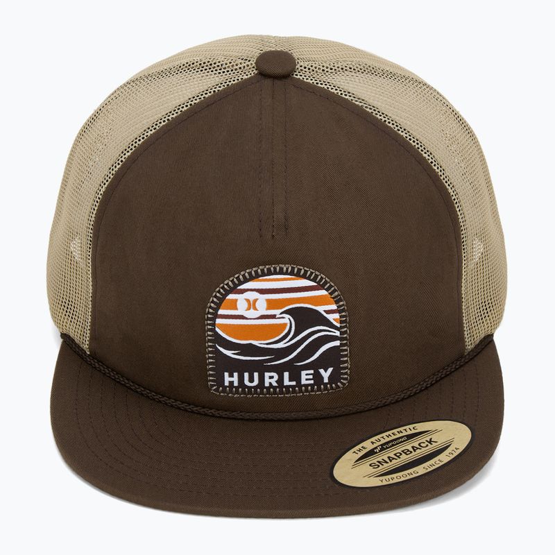 Czapka z daszkiem męska Hurley Mavericks Trucker velvet brown 2