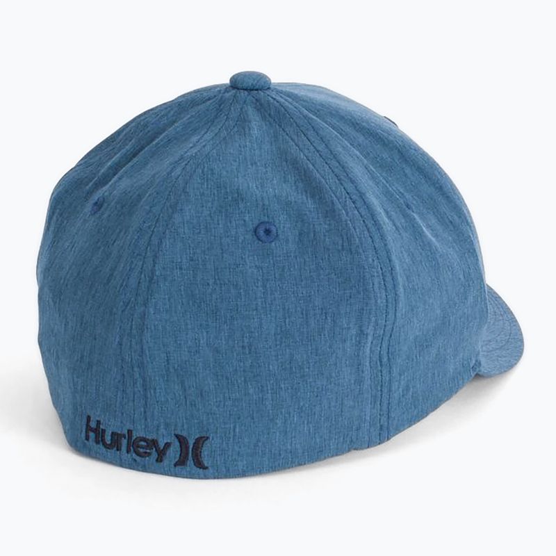 Czapka z daszkiem męska Hurley Icon Texture valerian blue 2
