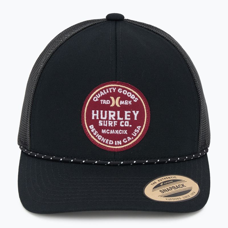 Czapka z daszkiem męska Hurley Jetties Trucker black 2