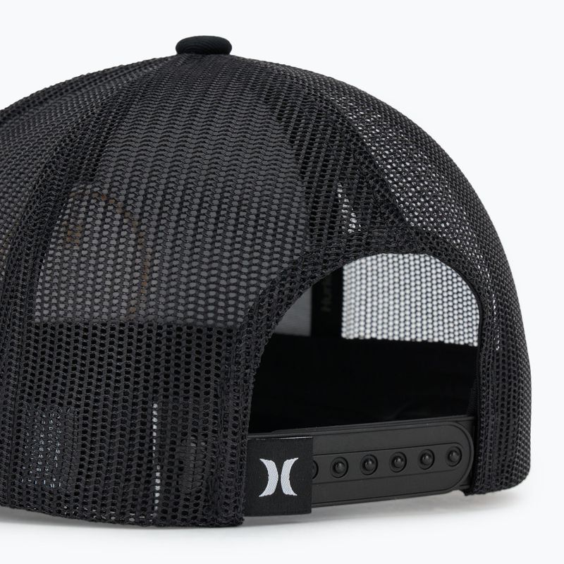 Czapka z daszkiem męska Hurley Jetties Trucker black 4