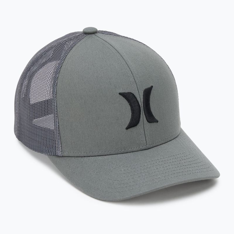 Czapka z daszkiem męska Hurley Del Mar Trucker dark grey