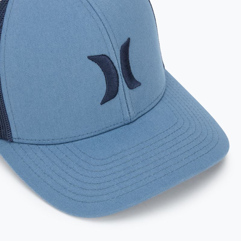 Czapka z daszkiem męska Hurley Del Mar Trucker light blue fury 3