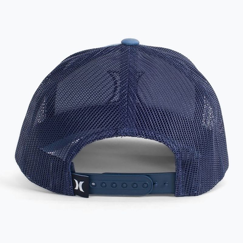 Czapka z daszkiem męska Hurley Del Mar Trucker light blue fury 2