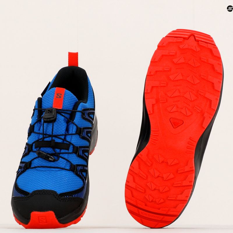 Buty trekkingowe dziecięce Salomon XA Pro V8 CSWP lapis/black/fird 18