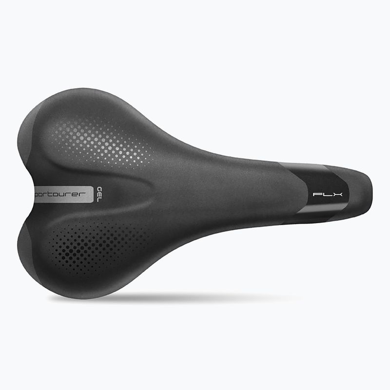 Siodełko rowerowe męskie Sportourer FLX Man Gel black