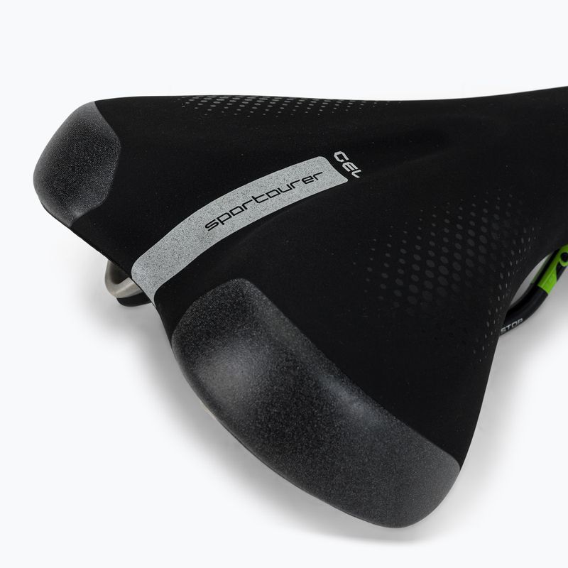 Siodełko rowerowe damskie Sportourer FLX Lady Gel black 5