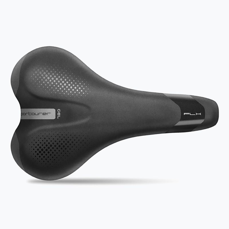 Siodełko rowerowe damskie Sportourer FLX Lady Gel black