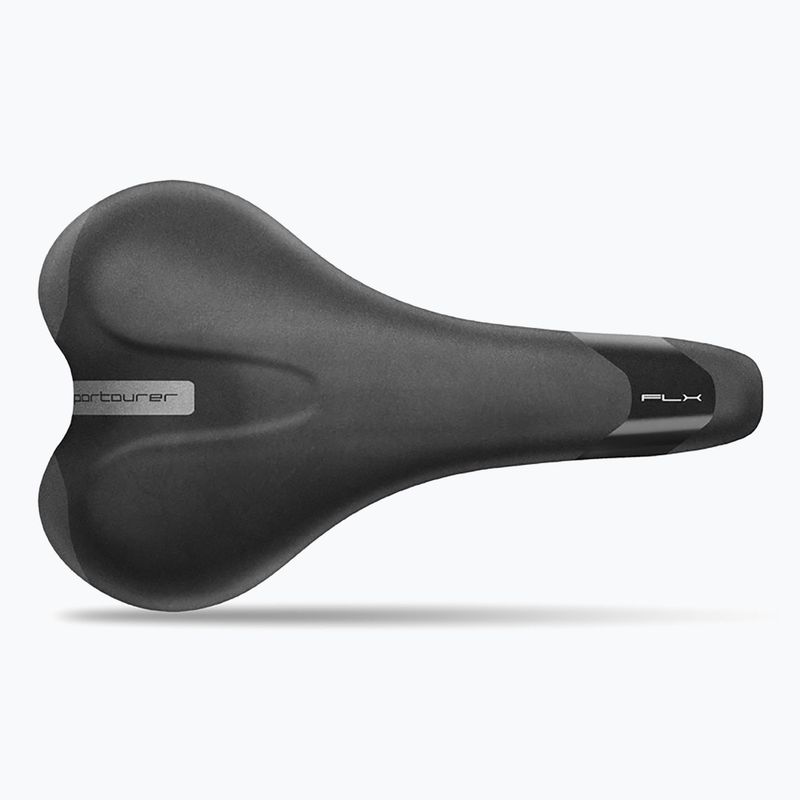 Siodełko rowerowe męskie Sportourer FLX Man black