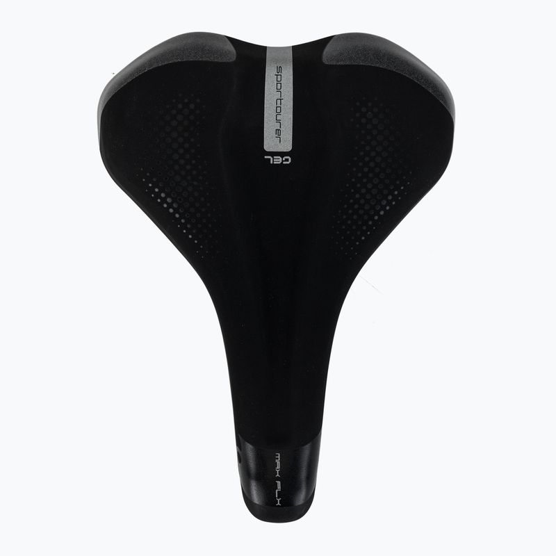 Siodełko rowerowe Sportourer Max FLX Gel black 3