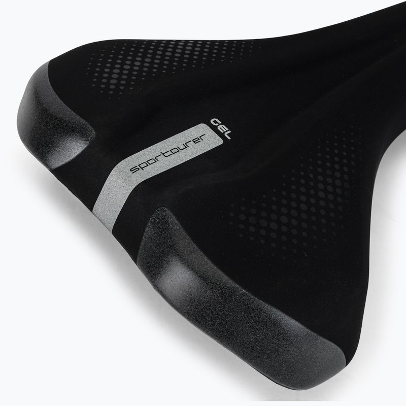 Siodełko rowerowe Sportourer Max FLX Gel black 5