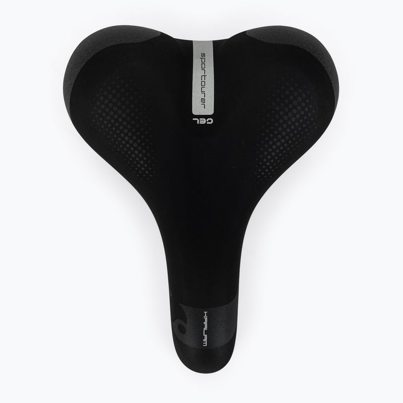 Siodełko rowerowe Sportourer Kaalam Gel black 3