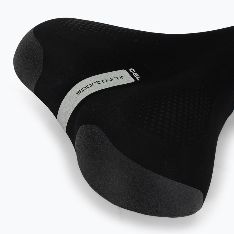 Siodełko rowerowe Sportourer Kaalam Gel black 5