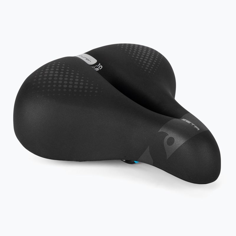 Siodełko rowerowe Sportourer Zeta Comfort Gel Flow black