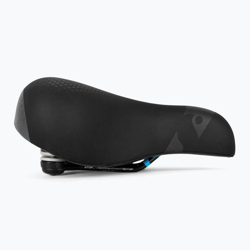 Siodełko rowerowe Sportourer Zeta Comfort Gel Flow black 2