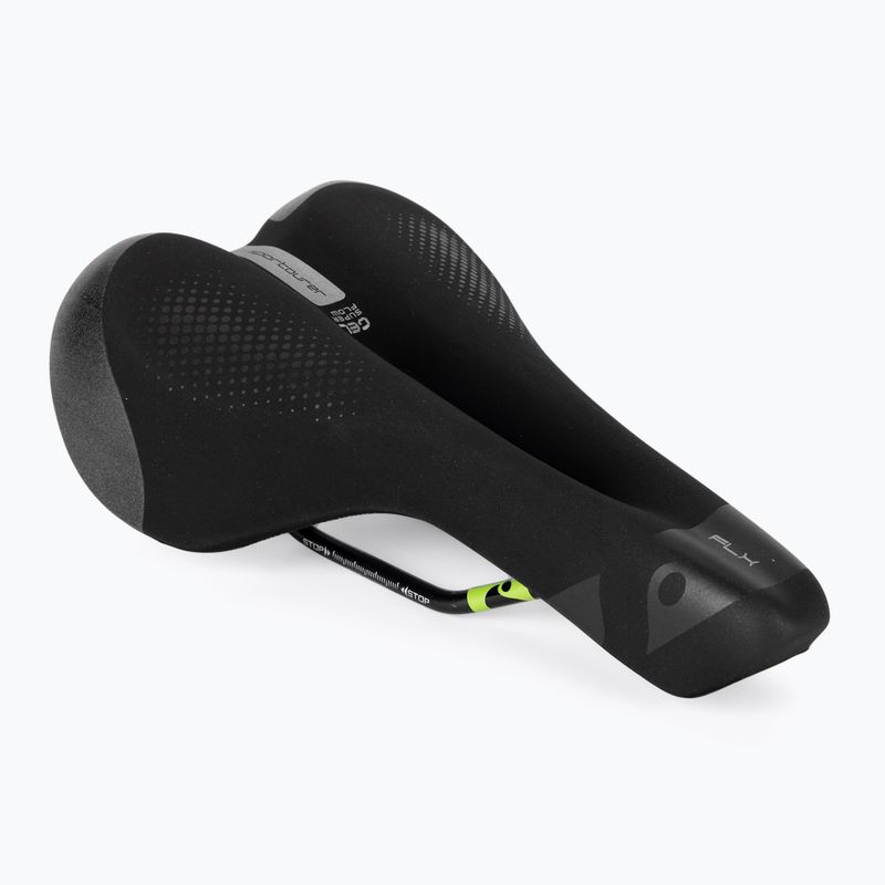 Siodełko rowerowe Sportourer FLX Unisex Gel Superflow black