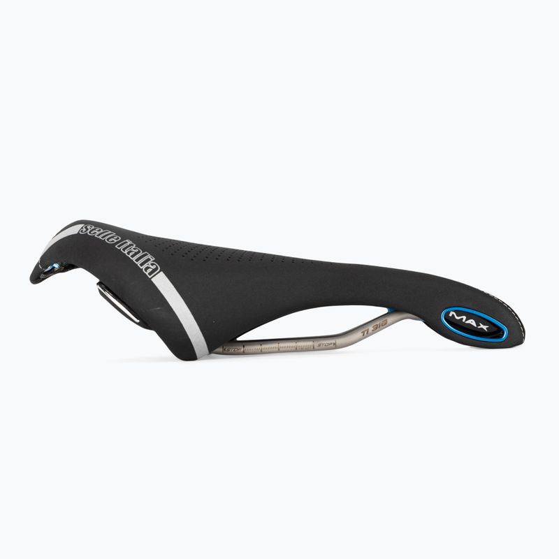 Siodełko rowerowe Selle Italia Max Flite E-Bike Gel Superflow L TI 316 Rail, Fibra-Tek, Mokka black 2