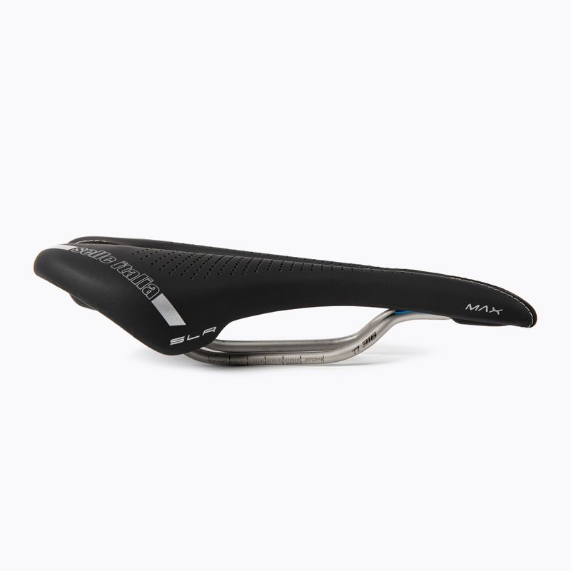 Siodełko rowerowe Selle Italia Max SLR Gel Superflow TI 316 Tube 7, Fibra-Tek black 2