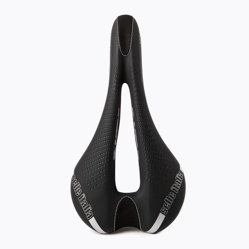 Siodełko rowerowe Selle Italia Max SLR Gel Superflow TI 316 Tube 7, Fibra-Tek black 3