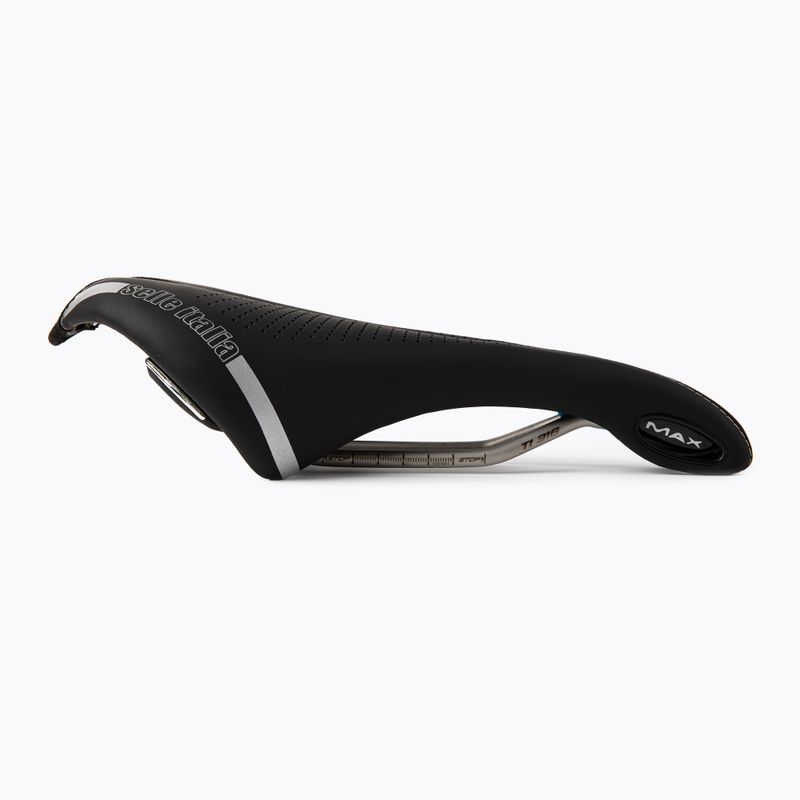 Siodełko rowerowe Selle Italia Max Flite Gel Superflow, TI 316 Rail, Fibra-Tek, Light Gel black 2