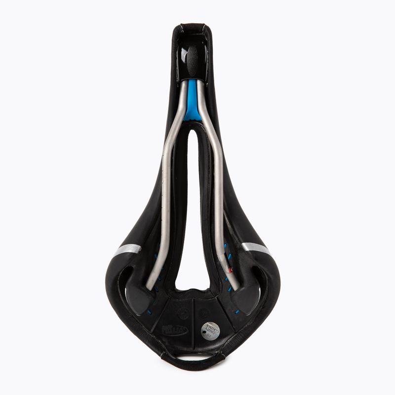 Siodełko rowerowe Selle Italia Max Flite Gel Superflow, TI 316 Rail, Fibra-Tek, Light Gel black 4