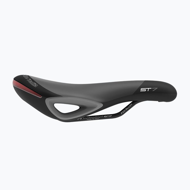 Siodełko rowerowe Selle Italia Sportouring ST 7 Vision Superflow, Soft-Tek, Light Gel black