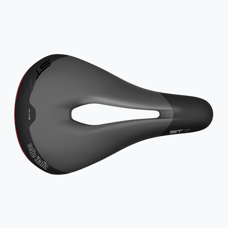 Siodełko rowerowe Selle Italia Sportouring ST 7 Vision Superflow, Soft-Tek, Light Gel black 2