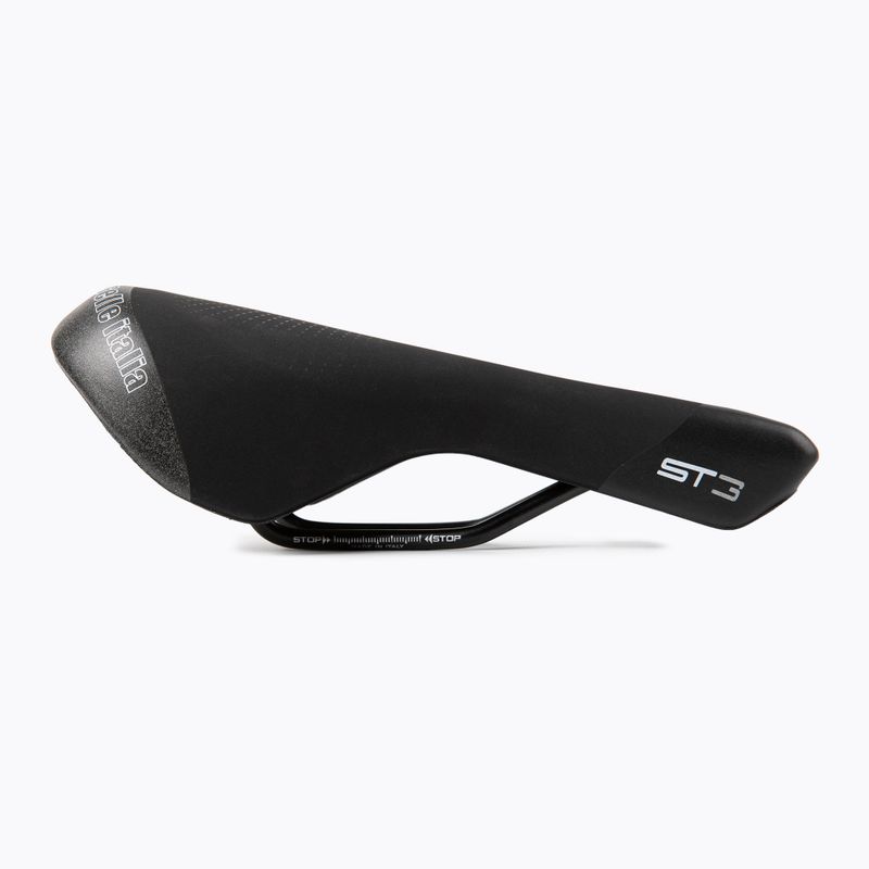 Siodełko rowerowe męskie Selle Italia Sportouring ST 3 Superflow, Fec Alloy Rail Soft-Tek Light Gel 2