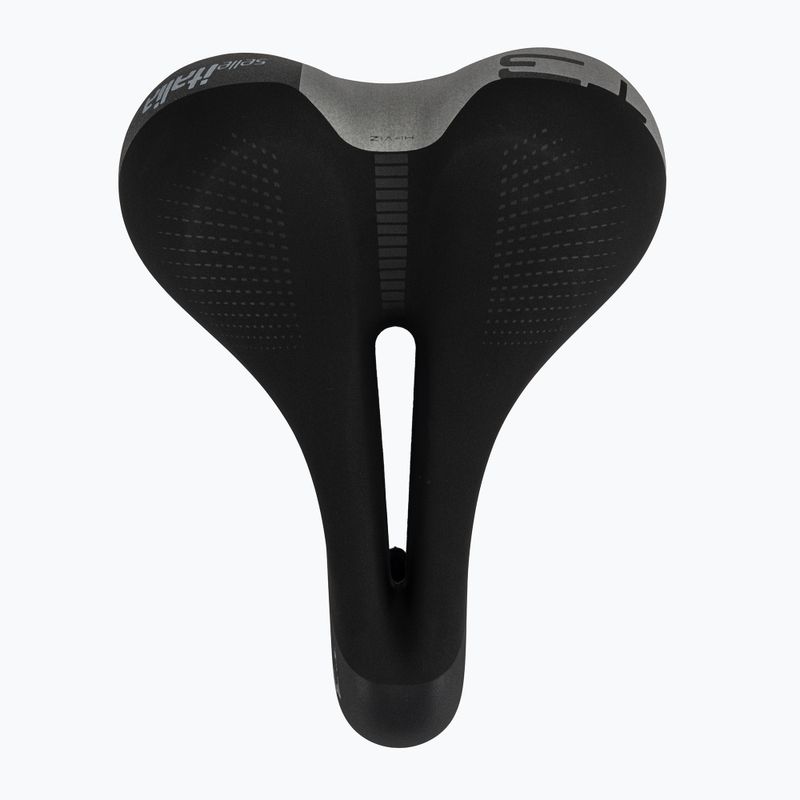 Siodełko rowerowe Selle Italia Sportouring T 3 Flow, Fec Alloy Rail, Soft-Tek, Light Gel black 3