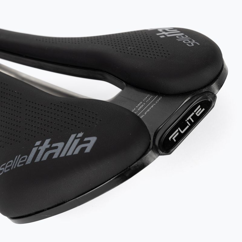 Siodełko rowerowe Selle Italia Flite Boost Superflow, Ti 316 Rail, Fibra-Tek 5