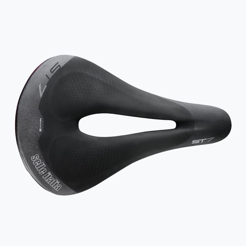 Siodełko rowerowe Selle Italia Sportouring ST 7 Superflow, Fec Alloy Rail, Soft-Tek, Light Gel black 7